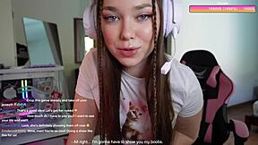 ugh my stepbro crashed my stream and just railed me live in front of everyone!!