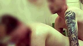 it was supposed to be quick bath but turned into passionate fuck