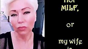 mature married slut webcam dildo pounds pussy while tongue plays like crazy