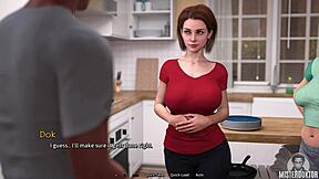 Redhead teen slut hardcore massage kissing roleplay close up