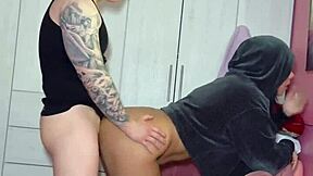 New Gym Girl Fucks Trainer on Day One