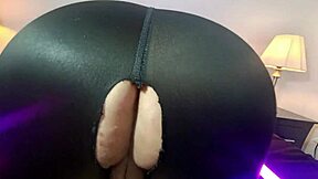 esposa puta latina grinds pussy on hubby's best friend then bareback fucks him