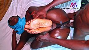 young muslim girl moans loud as big cock pounds her wet pussy