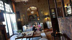 beautiful european coed at fashion shoot? it's secret porn casting