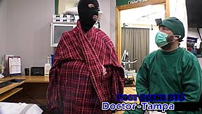 dr tampa sells ruby foxxx for kinky science experiments backstage in florida shower