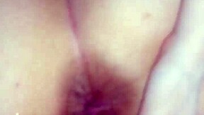 i spit messy on boyfriend's cock then take it doggy style