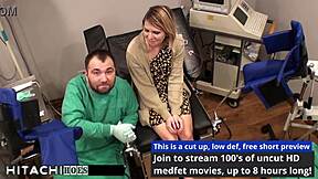 Doctor-tampa forces olivia kassady's petite shaved pussy to mandatory hitachi orgasms