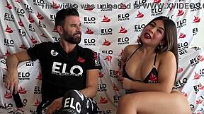 Karen Cox, fit Latina, teases in spicy casting interview?