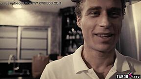 Granny erica lauren massages young guy deep