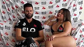 Karen Cox, fit Latina, teases in spicy casting interview?