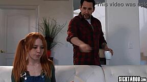 teen stepdaughter madi collins rides stepdad teacher double dp