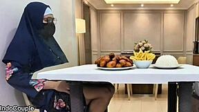 muslim widow mom's dinner date turns intimate fast
