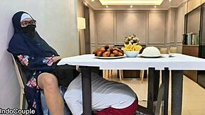 muslim widow mom's dinner date turns intimate fast