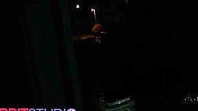 Petite Ebony Babe Stretches Small Tits Ass On 11 Inch Cock