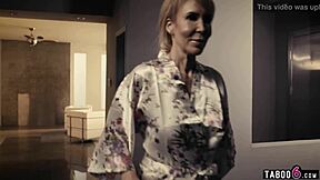 Granny erica lauren massages young guy deep