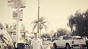 Granny erica lauren massages young guy deep