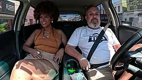 hey dandara maya hops in the ride and unleashes that giant asshole