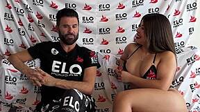 Karen Cox, fit Latina, teases in spicy casting interview?