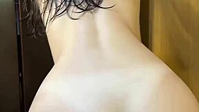 straight out of the shower all fresh and clean 🚿