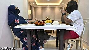 muslim widow mom's dinner date turns intimate fast