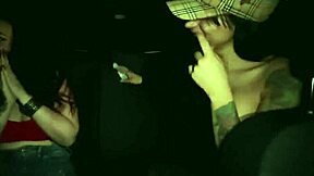 colombian milf plays street game bent over with black friend