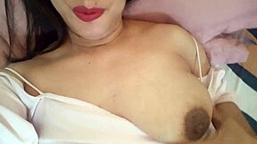 latina fingers juicy pussy gaping clit while spilling first anal story dirty