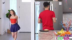 4th of July Korean Stepsis Anal Fuck Explodes My Life!