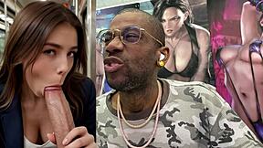 fat ass asian milf humps bed then rides cock cowgirl public subway after pussy lick ai gen