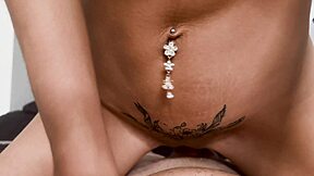 petite latina skinny ass destroyed bareback by monster cock creampie pov