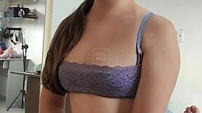 Half-sister tries tutorial male ejaculation on me full video