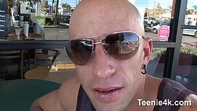 0068- my tiny teen cunt takes old monster cock facial