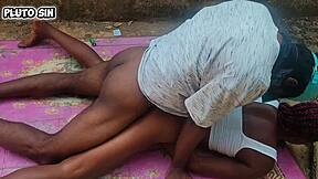 hey old guy fucks young stud's wet pussy outdoors!