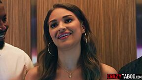 Gizelle Blanco's big ass elevator fuck