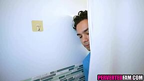 caught my stepsis perving she made me fuck her