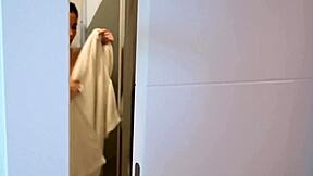 i spied on french stepmom then fucked her deepthroat style