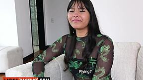 Big Ass Latina Teen Stripped Ripped Clothes Railed Couch