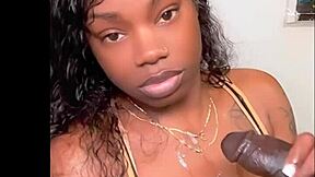 stepsis big black nipples get massive cumshot 😈💦
