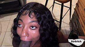 stepsister twerks fat ass in benz for ride but gets big black cock doggystyle pounding