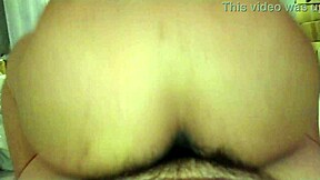 Chubby BBW Reverse Cowgirl Rides Big Cock In Motel