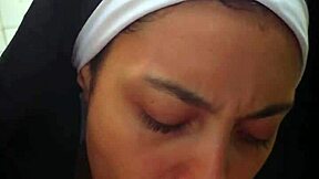 curly latina prostitute's huge hairy pussy lips stretched by monster cock pov first time