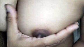 Desi Housewife's Wet Sloppy Handjob on Husband's Big Cock in Bedroom