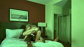 first date turns wild with thick african cock creampie pounding her tight interracial pussy