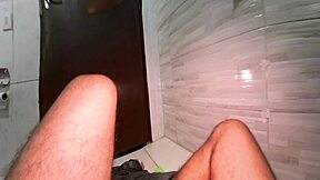Housewife no panties seduces plumber fixing sink?