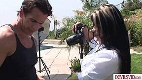 milf manager bangs model deepthroat tittyfuck outdoors 😘🍆💦