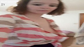 Wanna see this sexy petite 18+ tease her wet pussy solo?