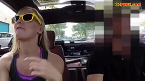 blonde bimbo gets banged hard by pawn shop dude pov