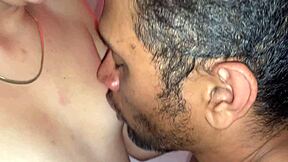 colombian babysitter shares room with sugar daddy for rough wet pussy licking and real amateur sex