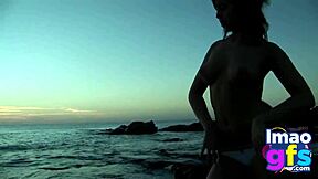wanna see sweet paul's medium tits and ass licked nude outdoors?
