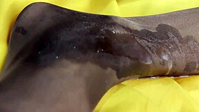 Mature Cougar's Foot BDSM Cumshot Compilation 😈💦