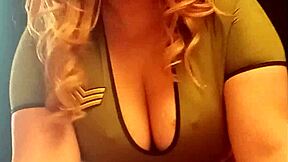 damn kimmyc777's curvy milf body craves dildo play in sexy dress!
